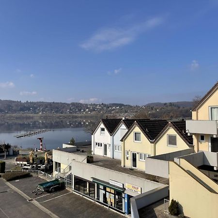 Gemutliche 93M2Fewo Mit 2 Schlafzimmern Und Seitlichem Seeblick Vom Balkon Scheid  Extérieur photo